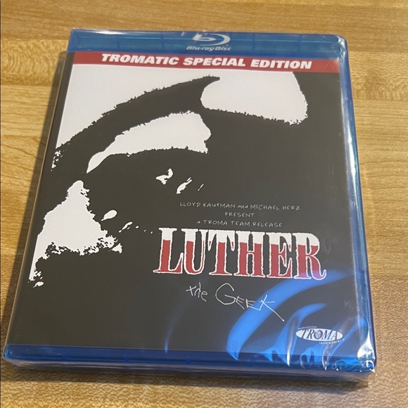 Troma- Luther Horror Other - # 0765+ Roma Luther the Geek Blu-ray - Black and Blue